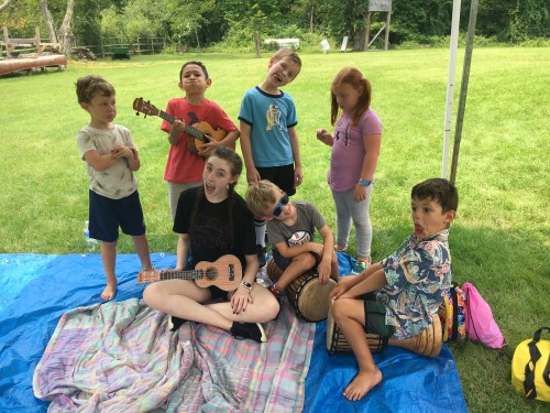 Rhythm Kids founder Tom Foote with Michelle